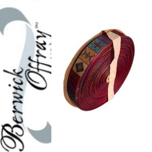 Vintage Southwest Silky Aztec Ribbon